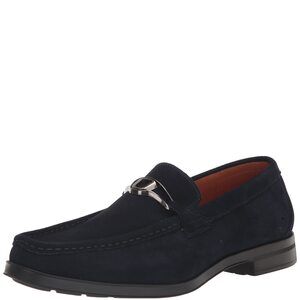Stacy Adams Palladian Moc Toe Slip-On Loafer Navy 11 M